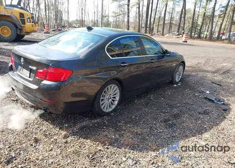 2011 BMW 535I из США, поврежденный, VIN WBAFR7C53BC801195